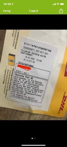Dhl druckt das retourenlabel dann für sie aus. Sendungsstatus Offen, wie erwarten ihre Sendungsdaten in kürze DHL?
