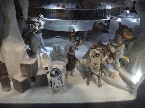 Originally designed by frank diorio for the star wars celebration v diorama workshop booth. Star Wars Celebration V - Hasbro booth - Hoth Echo Base di… | Flickr