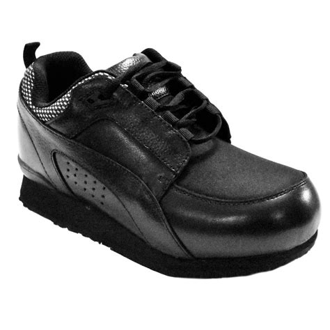 Pedors Stretch Walker Stretch Shoes For Swollen Feet Black