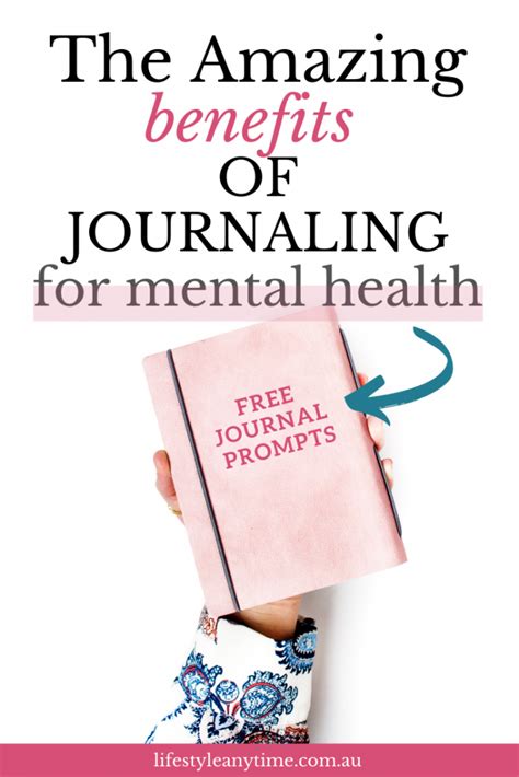 The Amazing Benefits Of Journaling For Mental Health Lifestyle Anytime