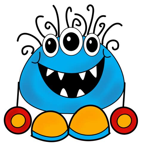 Cute Monster Clipart Cliparts Co