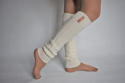 alpaca leg warmers knitted leg warmers for women warm long etsy