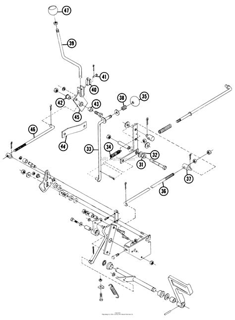 Toro 61 16os01 D 160 Automatic Tractor 1976 Parts Diagram For Brake