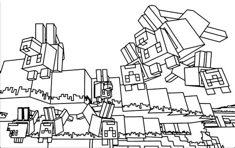 Minecraft Coloring Page Print Coloring Pages