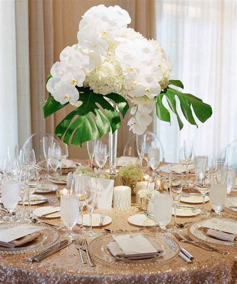 21 White And Gold Wedding Ceremony Reception Ideas