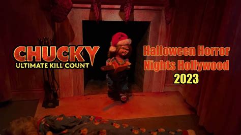 Chucky Ultimate Kill Count Halloween Horror Nights Hollywood 2023