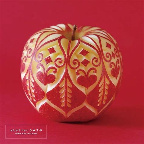 Fruit Carving Artist Turns Fruit And Vegetables Into Works Of Art My