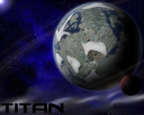 Titan Space Wallpaper By Xoza On Deviantart