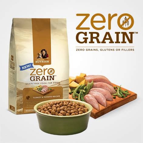 Beef, chicken or turkey is the #1 ingredient. Healthy Food for Your Dog with Rachael Ray's Zero Grain ...