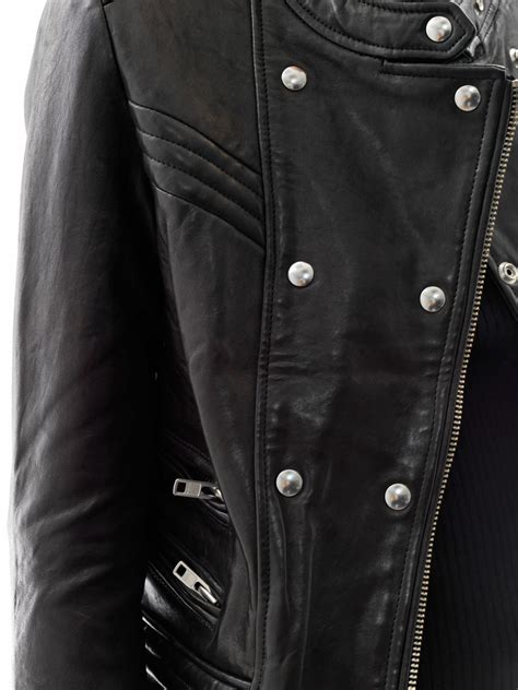 Iro Rojan Leather Jacket In Black Lyst
