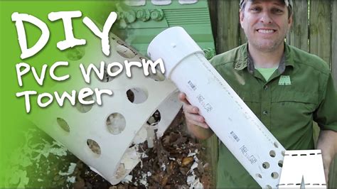 How To Make A Diy Worm Tower Youtube