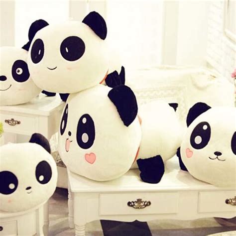 Buy Stuffed Doll Giant Prone Lie Panda Oreiller Plush Presents Home