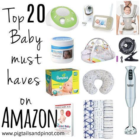 Top 20 Baby Must Have Items All On Amazon Baby Must Haves Baby