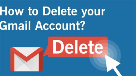 How To Delete Your Gmail Account Youtube