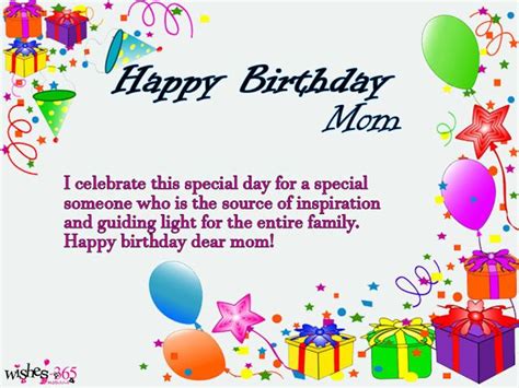 Poetry And Worldwide Wishes Happy Birthday Picture With Birthday Mom