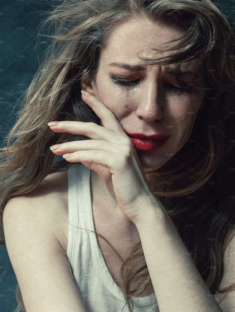 Crying Woman Featuring Woman Cry And Tears Expressions Photography