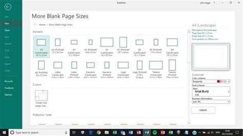 What is a publisher looking for? Publisher page sizes - how to change them | JPL Shropshire ...