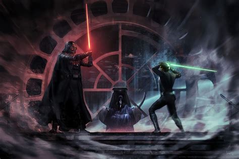 Darth Vader Vs Luke Skywalker Wallpaper Hd Movies Wallpapers 4k