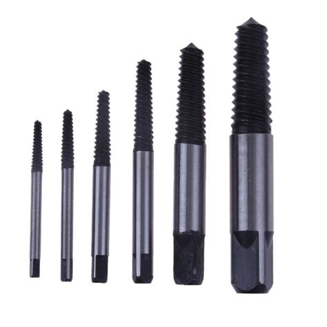 Shop.alwaysreview.com has been visited by 1m+ users in the past month 6pcs/set Screw Extractors Damaged Rusted Stripped Broken Screws Removal Tool Used in Removing ...