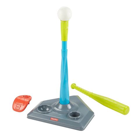 Fisher Price Grow To Pro Height Adjustable Tee Ball Set With Removable