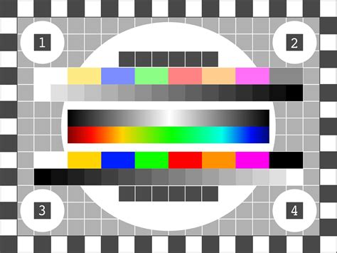 Tv Test Pattern Picture Free Vector Graphic On Pixabay