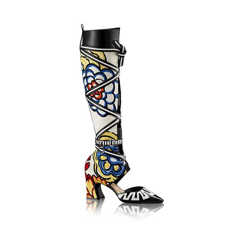 Louis Vuitton Psychedelic High Boot Shoes A78r1gsiibpm2front View