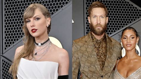 Here S How Calvin Harris And His Wife Vick Hope Reacted To All The Taylor Swift Grammys Jokes