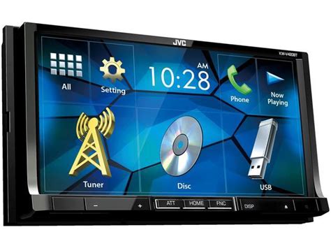 Jvc Kw V420bt Car Stereo Bluetooth Double Din Touch Screen Car Cd