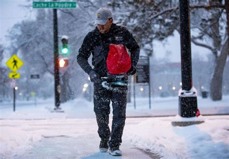 Colorado Snow Totals From Mondays Storm Colorado Springs News
