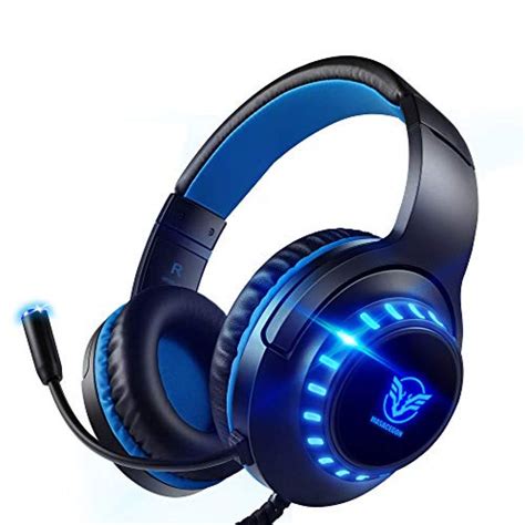 Pacrate Gaming Headset For Ps4 Pc Xbox One Headset With Microphone