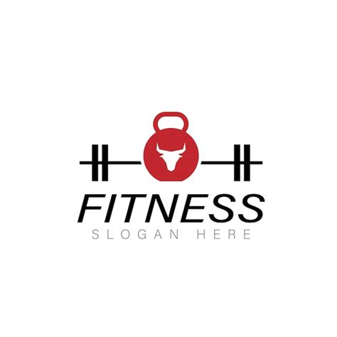 Premium Vector Fitness Gym Logo Design Template With Exercising Athletic