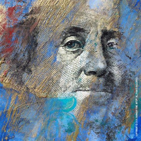 Benjamin Franklin Artwork Art Painting