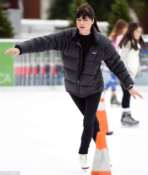 Selma Blair Shows Off Ice Skating Skills While Out With Son Arthur