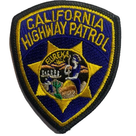 California California Highway Patrol Ca State Police Patch Chips Chp