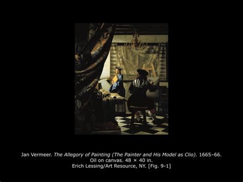 Jan Vermeer The Allegory Of Painting The Painter And His
