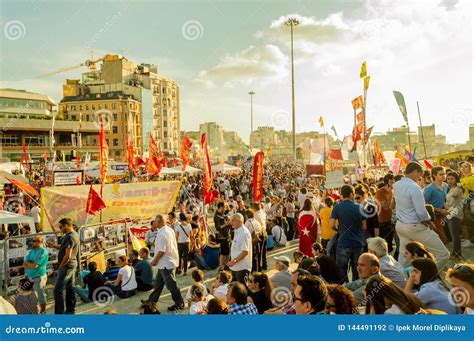 Civilians Visiting The Gezi Park And Taksim Square Gezi Park Protests