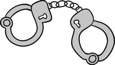 Handcuffs Clip Art 8th Amendment Drawing Easy Original Size PNG