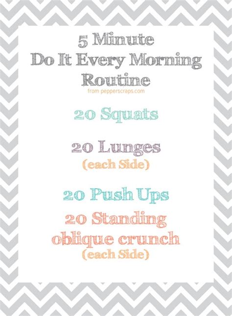 Add A Simple Morning Workout To Your Routine Free