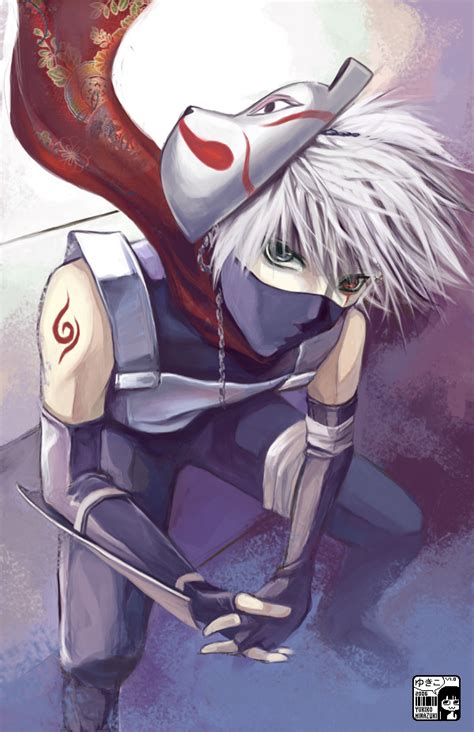 Anbu Kakashi By Koloromuj On Deviantart