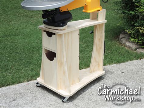 Now you can finally get the scroll saw going. The Carmichael Workshop: DIY Scroll Saw Stand for the ...