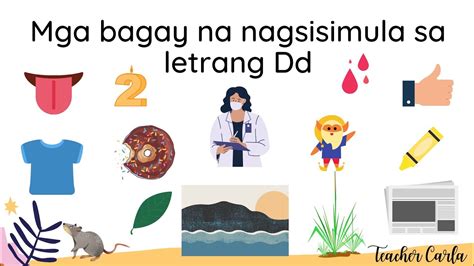 Gabay Sa Pagbasa Aralin 9 Letrang Dd Mga Bagay Na Nagsisimula Sa