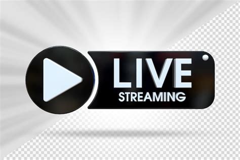 Premium Psd Live Streaming 3d Render