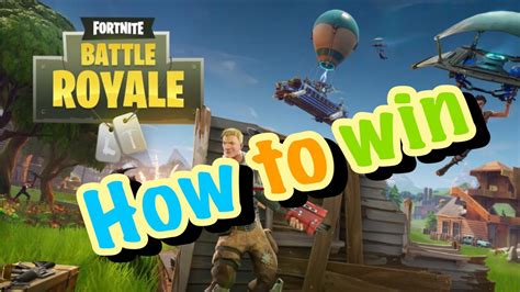 Fortnite Battle Royale Tips And Tricks How To Win Youtube