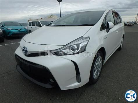 Japanese:トヨタ・プリウス, toyota puriusu) is a full hybrid electric automobile developed and manufactured by toyota since 1997. Toyota Prius Alpha 7 Seat PEARL 2014 New Shape | ClickBD