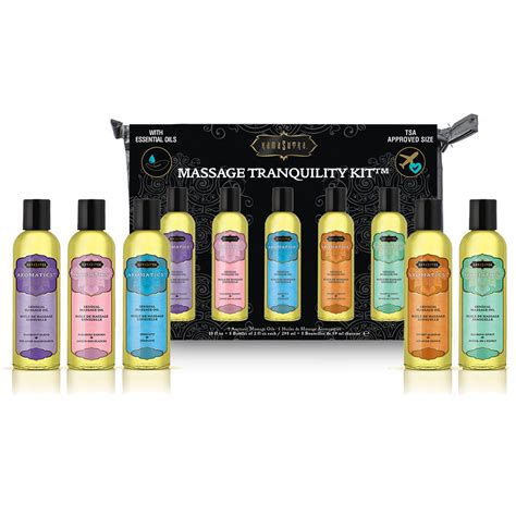 Kama Sutra Massage Tranquility Kit Mille Notte Lingerie