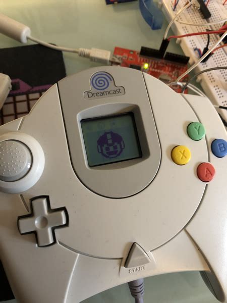 Reading And Writing Dreamcast Visual Memory Units With An Arduino