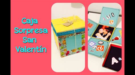 Caja Sorpresa Para Regalar Diy Youtube