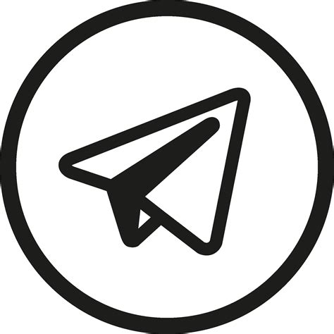 Telegram Minimal Logo Vector Ai Png Svg Eps Free Download