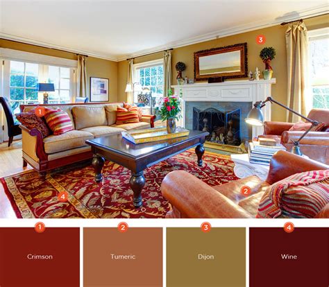 Warm Cozy Living Room Colors Blog Wall Decor