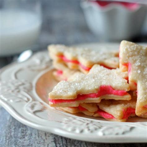 Flaky Christmas Sandwich Cookies Tender And Flaky Cookies With A Sweet